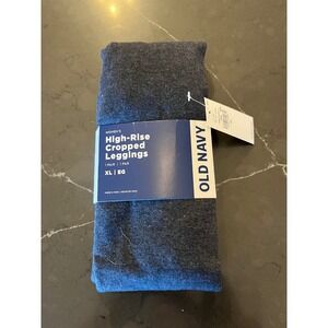 Old Navy High-Rise Cropped‎ Leggings Activewear Comfort Stretch XL